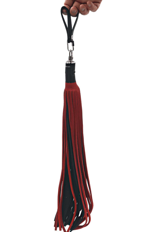 Bull Hide Floggers 1/4 inch Falls with Finger Loops