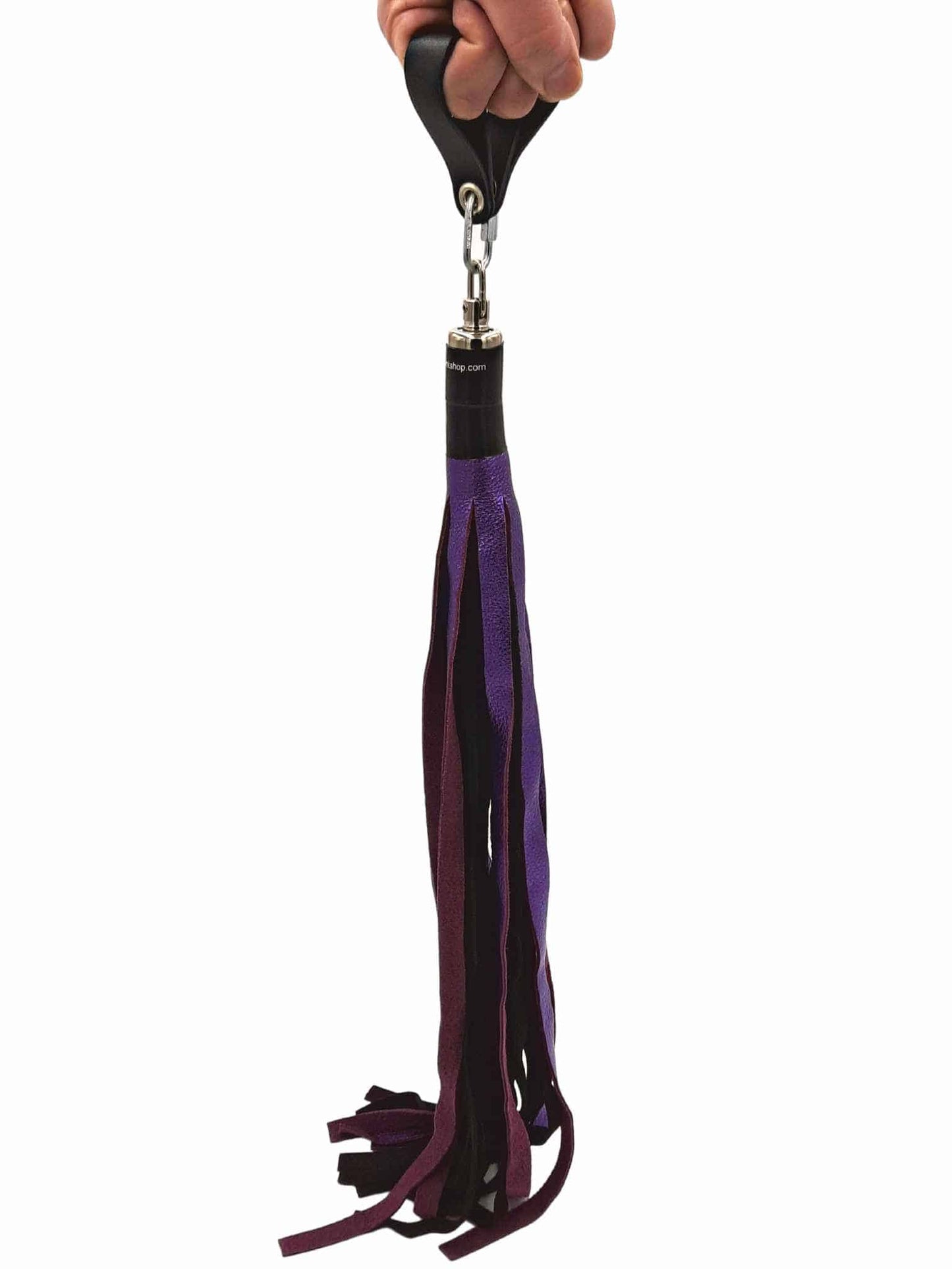 Metallic Leather Finger Floggers