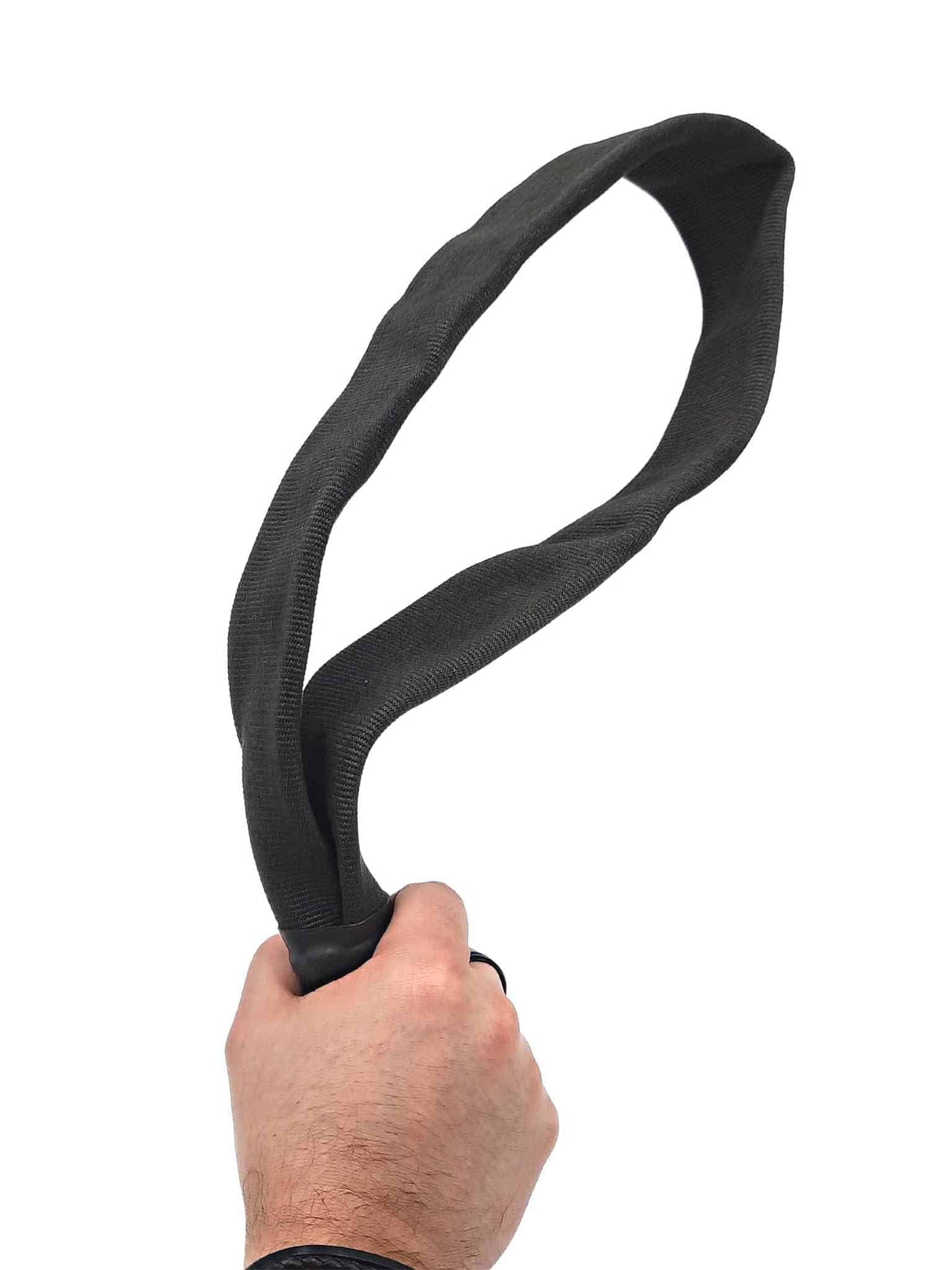 Bull Hide Long Crop Paddle